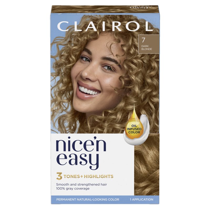 Permanent Hair Color Cream - Multiple Shades, Long-Lasting, 1 Application