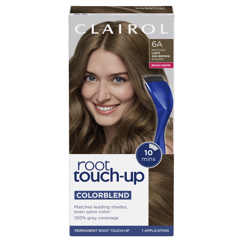 Root Touch-Up Hair Dye Kit for Gray Coverage and Natural Look