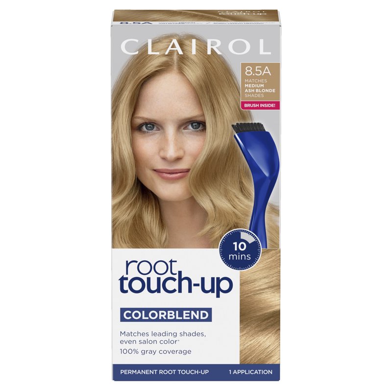 Permanent Hair Root Touch-Up Kit for Gray Coverage and Color Refresh