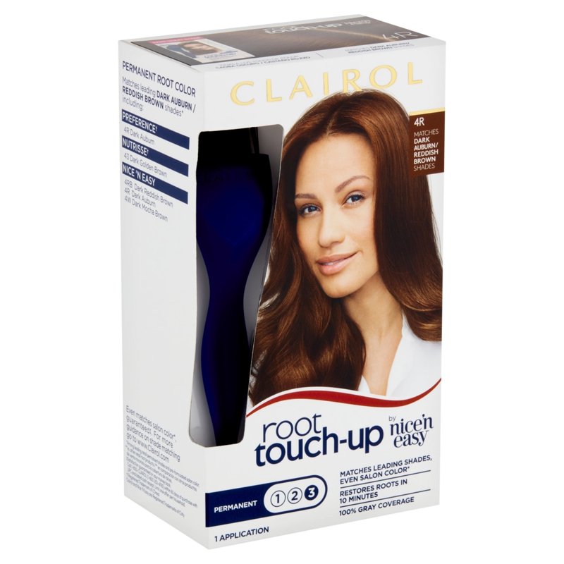 Hair Color Touch-Up Kit for Roots - Permanent Hair Dye & Application Tools