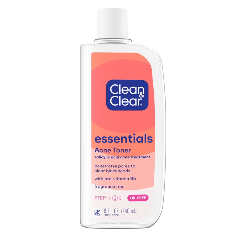 Oil-Free Acne Toner with Salicylic Acid for Clear Skin – 8 fl oz
