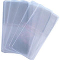 Unplasticized Vinyl Coin Flips - 2x2 Inch Clear Storage Wallets, 25 Pack