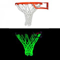 Glow in the Dark Basketball Net - Heavy Duty Nylon, Outdoor Indoor Court
