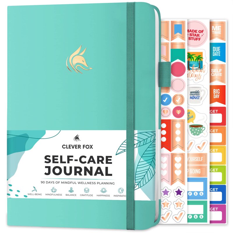 Self-Care Journal for Mindfulness and Wellness - 90-Day Reflection Notebook