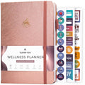 Wellness Planner - 6-Month Undated Health & Fitness Journal - Rose Gold