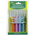 Crochet Hook Set with Soft Grip and Yarn Needle - 10 Pieces