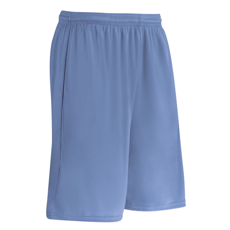 Clutch Basketball Shorts Adult 3XL Light Blue Athletic Performance Wear