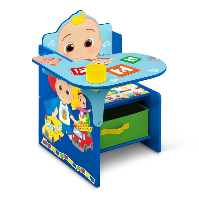 CoComelon Chair Desk with Storage Bin by Delta Children - Greenguard Gold Certified, Variation of THIS listing: CoComelon