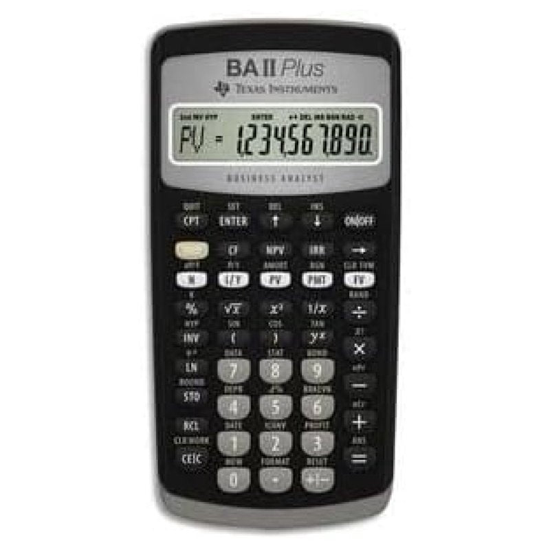 Financial Calculator BA II Plus Advanced Scientific & Business Math Tool