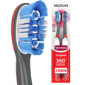 Electric Toothbrush Pack - Whitening, Battery Powered, Medium Bristles