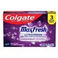 Colgate MaxFresh Knockout Mint Toothpaste 3-Pack, 6.3 oz each
