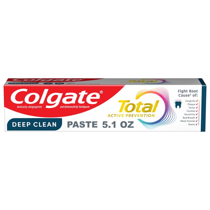 Deep Clean Fluoride Toothpaste with Mint Flavor - 5.1 Oz Tube