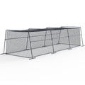 40ft Collapsible Baseball Batting Cage with Heavy-Duty Steel Frame & UV Net for Indoor Outdoor Training