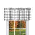 Farmhouse Buffalo Check Cafe Curtain Collection - Valance & Tier Options