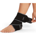 Adjustable Ankle Support Brace for Plantar Fasciitis & Sprains - Breathable Compression Sleeve