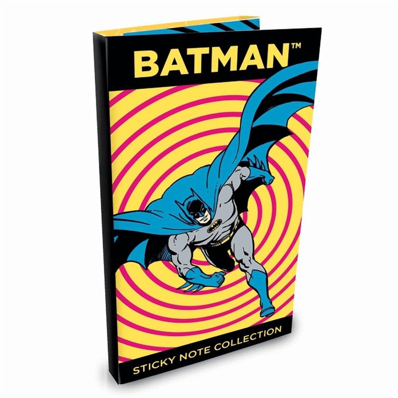 Batman Sticky Note Collection - Die-Cut Notepads for Notes and Lists