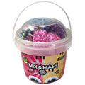 Pink Slime Bucket Kit - Fun Kids Sensory Craft with Beads & Elements