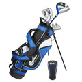 Confidence Junior Golf Club Set for Kids 8-12 with Stand Bag & Head Covers
