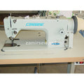 Consew P1206RB Needle Feed Industrial Sewing Machine with Table for Heavy-Duty Upholstery
