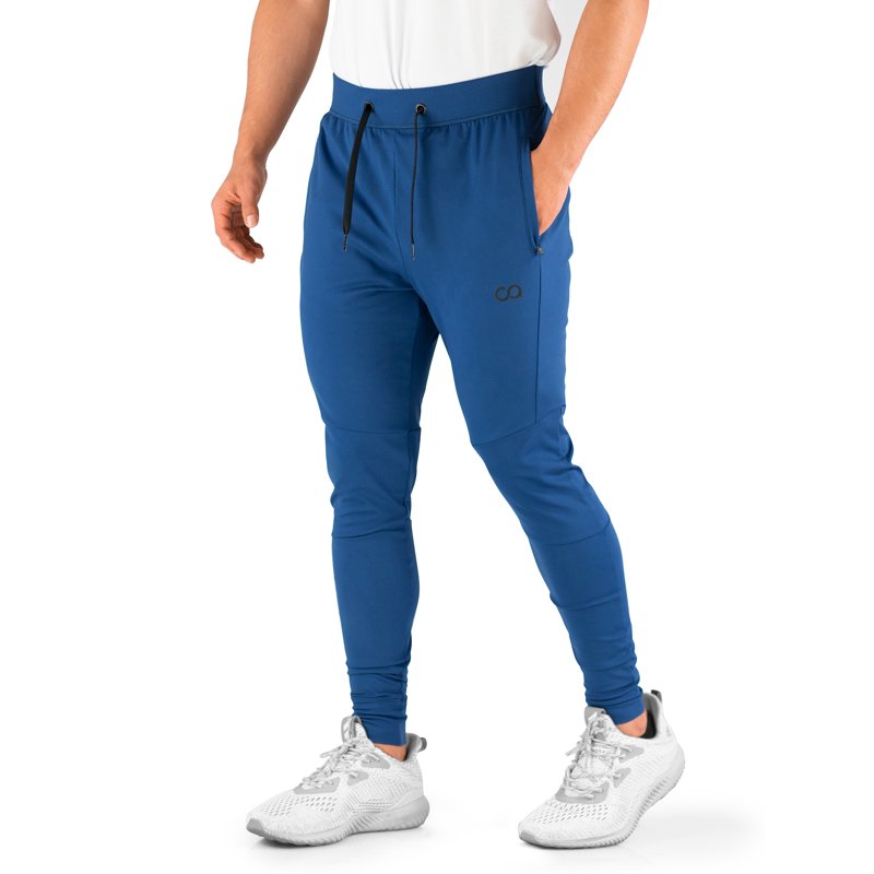 Men's Joggers with Zipper Pockets - HydraFit Athletic Sweatpants