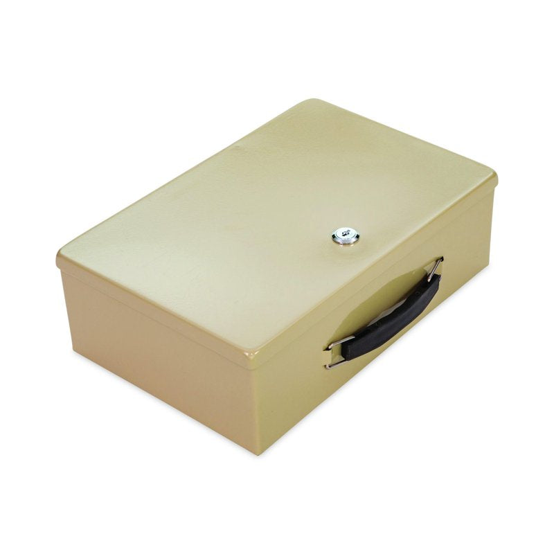 Heavy Duty Fire Retardant Security Box - 12.75 x 8.25 x 4 Sand