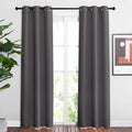 Blackout Curtains Thermal Insulated Noise-Reducing Room Darkening Drapes 2 Panels