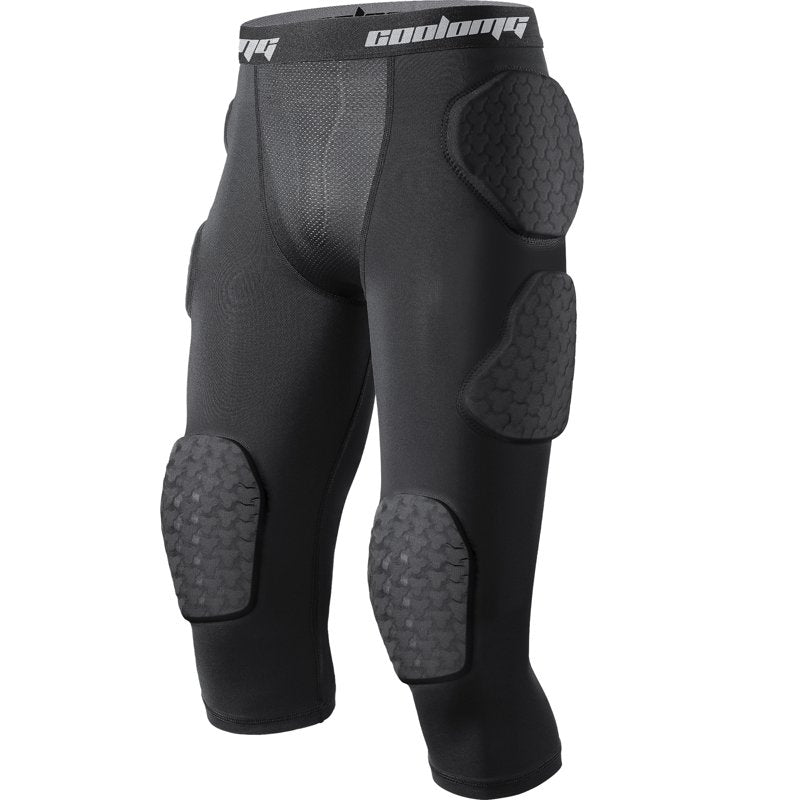 Youth Football Girdle Shorts with Impact Padding for Boys - Impact Protection, Breathable & Flexible Fit