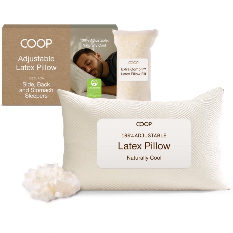 Adjustable Latex Pillow Queen - Custom Support & Cooling Support Pillow