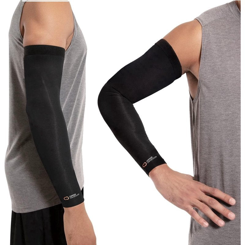 Compression Arm Sleeve for Support & Recovery - Adjustable Sizes