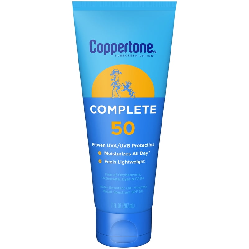 SPF 50 Sunscreen Lotion 7 oz - Broad Spectrum Waterproof & Moisturizing