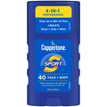 Travel Size Sunscreen Stick SPF 40 for Face & Body, Water Resistant, Hypoallergenic