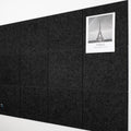 48x36 Inch Wall Cork Board with Pushpins - Bulletin & Memo Board for Office & Home