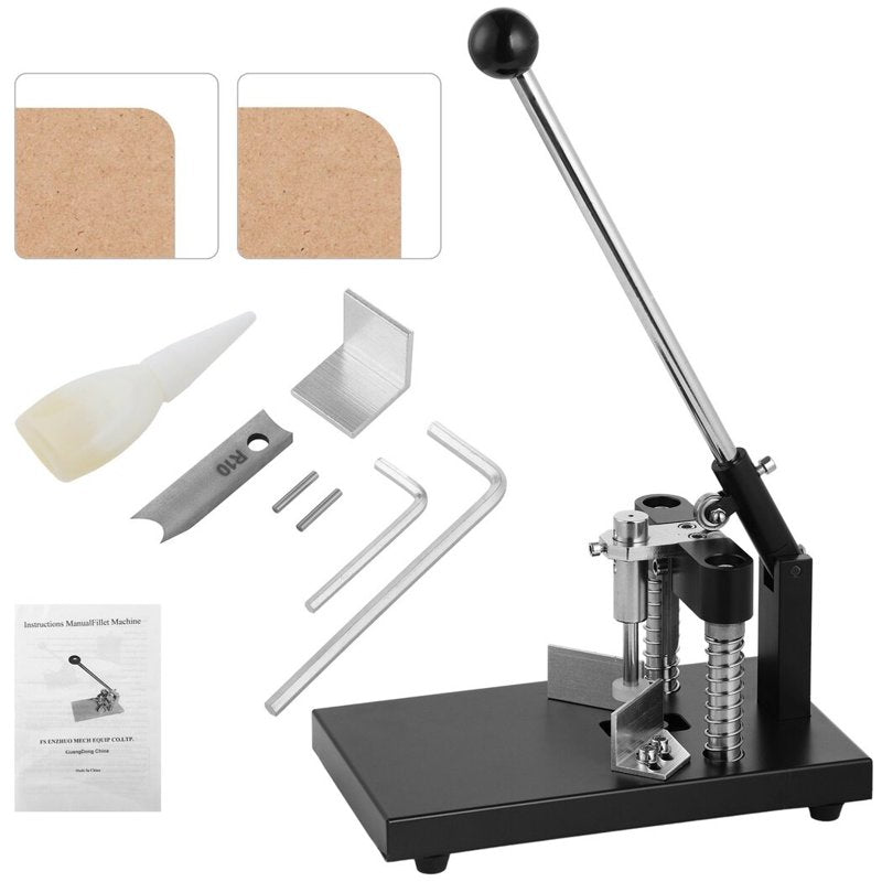 Corner Rounder, Paper Punch Cutter, Hand-Operated Rounding Machine