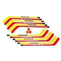 Kids Hockey Sticks Set - 15 Standard 36-Inch Elementary Shafts