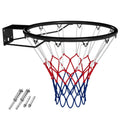 18-Inch Basketball Rim with Double Springs and All-Weather Net - Indoor & Outdoor