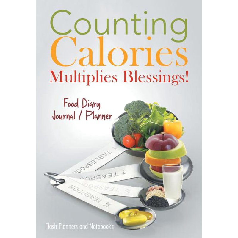 Food Diary Journal Planner for Tracking Calories, Proteins & Carbs