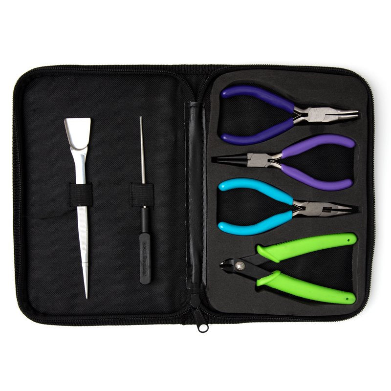 Jewelry Making Tool Set with Storage Case - Pliers & Cutters for Crafts