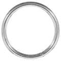 Nickel Plated 2-Inch Welded Steel O-Rings for Jewelry, Macrame & Crafts - Pack Options