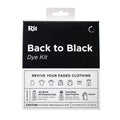 Black Fabric Dye Kit for Restoring Faded Clothing - 2x8 Fl Oz