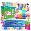 Glow in the Dark Slime Kit for Kids - 18 Vibrant Colors & 1,000+ Add-ins