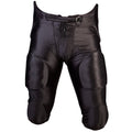 Adult Football Game Pants with Pads - Black, Large, 1 Pack