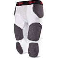 Football Girdle with Integrated Hip, Tailbone & Thigh Pads - Moisture-Wicking, Large