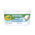 Air Dry Clay Bucket 2.5lbs White Craft Sculpture Material for Classroom