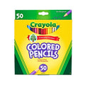 50 Count Colored Pencil Set for Kids and Adults - Non-Toxic Art Supplies