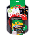 Dual-Sided Dry Erase Board Set with Bright Crayons for Kids
