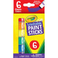 Crayola Washable Paint Sticks Assorted Colors - Mess-Free Kids Paint Set
