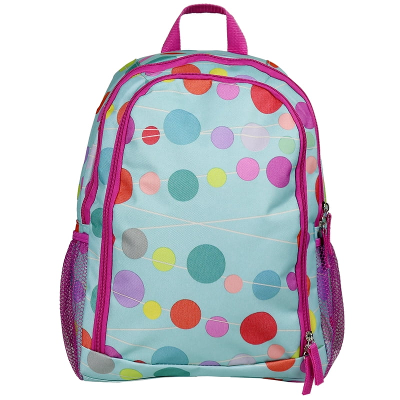 Kids Confetti Pattern Backpack for Travel and School