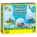 Kids Water Globe Craft Kit – Under the Sea Snow Globes with Glitter & Figurines