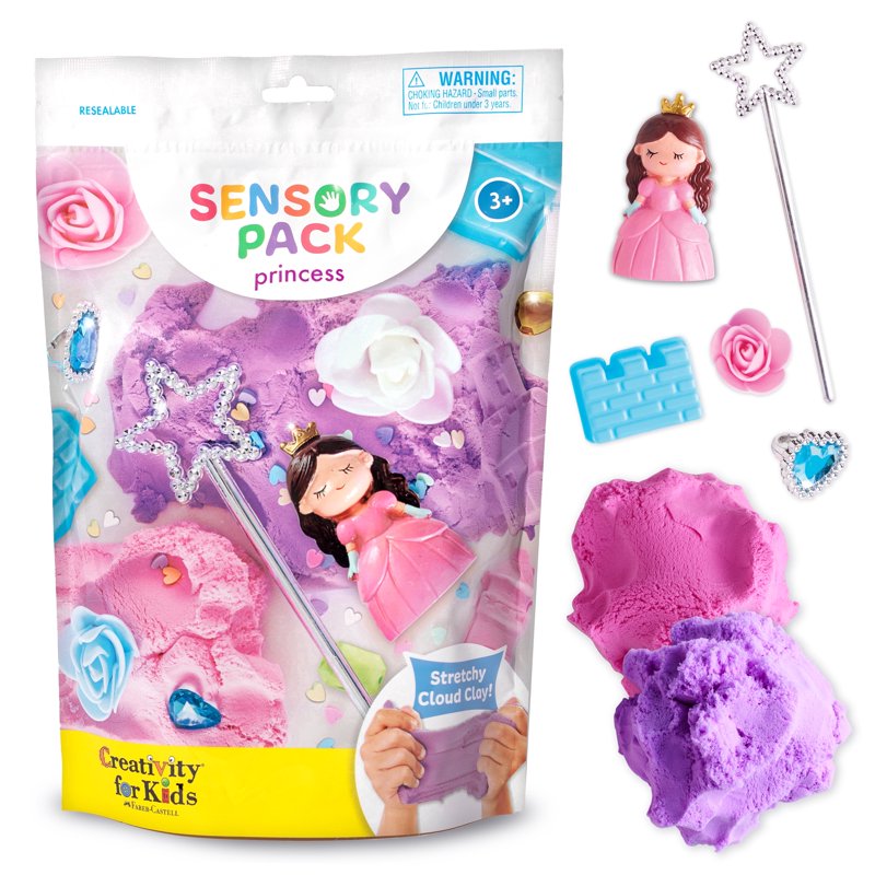 Sensory Toy Pack for Toddlers Princess Travel Toys & Crafts Kit