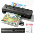 A3 Laminator Machine with Cold & Hot Modes, 20 Sheets, Paper Trimmer & Corner Rounder